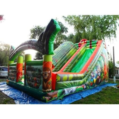 China Guangzhou) manufacturers selling inflatable slides, inflatable castles, The new slide CB-100