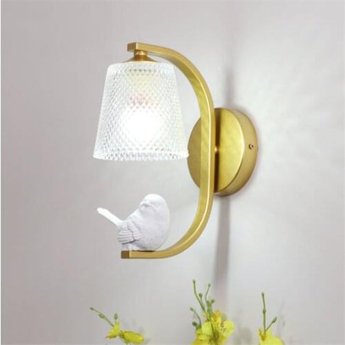 Bird Lamp Sconce Wall Light Bedroom Lamp Modern Wall Lights for Home Deco Wall Lamp Indoor Lighting Living Room Lamps Led