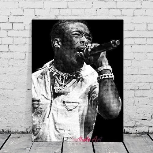 Lil Uzi Vert Rapper Home Decor High Quality Canvas Painting Wall Picture Living Room Decoration Art Poster Print