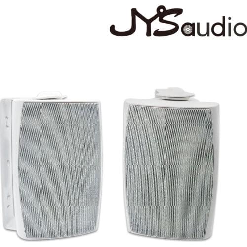 Wall Mount Speakers 15-40W PA Sound System 4inch Bluetooth Loudspeakers Surpass Audio Powered Wall-Mounted Bluetooth Speakers
