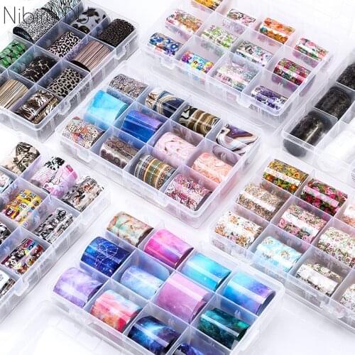 Фольга для дизайна ногтей Nibiru DU China At AliExpress