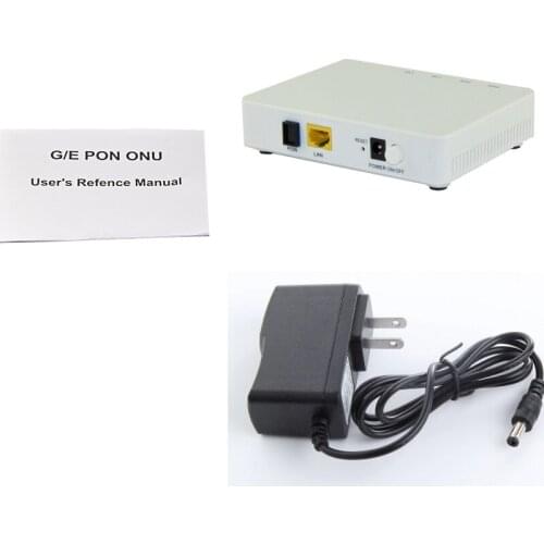 2019 New Original BLHLI 001 EPON 1GE ONU ONT With Single Lan Port Apply to FTTH Modes,SC UPC Network Route English version