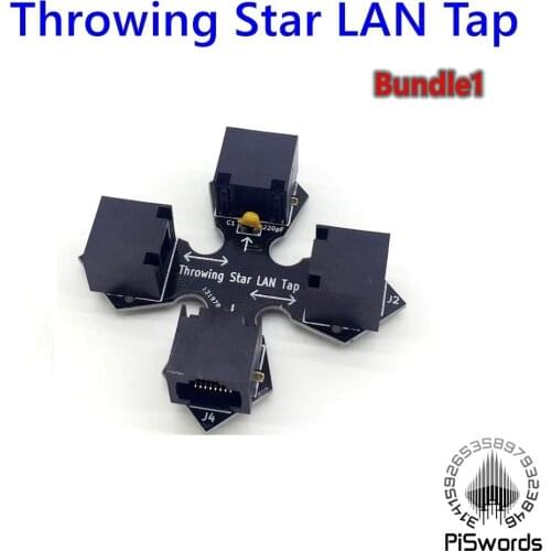 Passive Ethernet tap throwing Star LAN Tap Network Packet Capture Mod Replica Monitoring Ethernet Communication