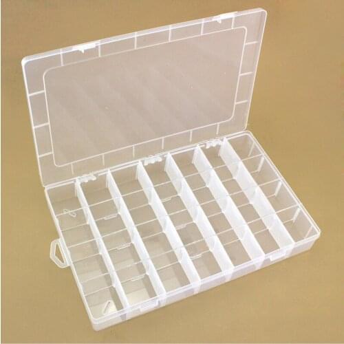 By ems or dhl 50pcs high quality 28 Grid Pill Box Case Large