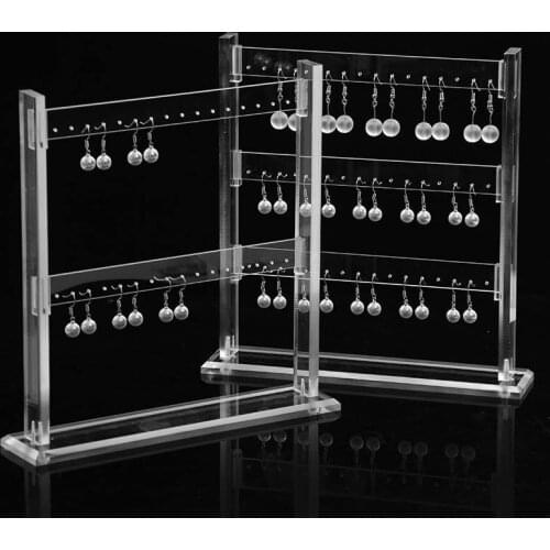 Earrings Necklace Jewelry Stand Holder Display Rack Simple Style A Stand Holder Display Shelf Jewelry Stand Holder
