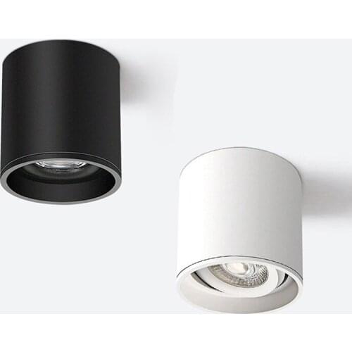 Dimmable LED Spotlight 7W 10W 15W 20W 110V/220V Downlight Angle Adjustable Ceiling Type Living Room Bedroom Household Spotlight