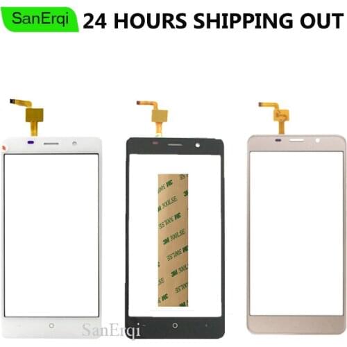 Touch Screen For BQS 5022 BQ BQS-5022 bond Sensor Digitizer Front Glass Panel Sensor White Black Gold