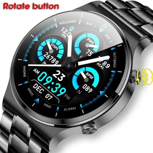 Timewolf Smart Watch Men 2021 Android IP68 Ecg Ppg Oxygen Smartwatch Man Answer Call Smart Watch For Men Women Android IOS Phone