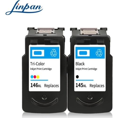 Compatible 145XL 146 XL Cartridge Replacement for Canon PG145 PG-145 PG 145 for pixma mg2410 MG2410 MG2510 printer