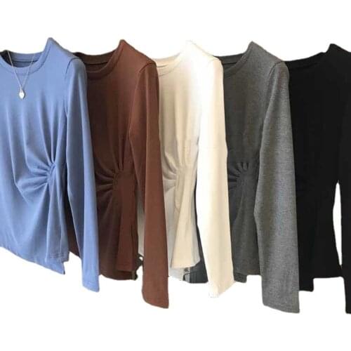 Женские базовые футболки TDFunlive China At AliExpress