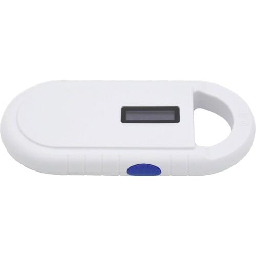Trasporto libero ISO11784_5 FDX B Animale da compagnia id lettore di chip transponder USB RFID handheld microchip scanner per