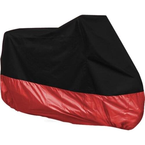 Universal Outdoor Motorcycle Motorbike ATV Scooter Waterproof Sun Block Protective Cover Rain Cover Protector 265cm Lo