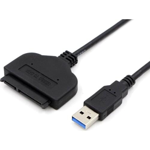 USB 3.0 SATA 3 Cable Adpter SATA 3 USB 3.0 Cable Hard Drive USB To Serial ATA 22pin Converter Hard Disk 5 Gbps For HDD/SSD