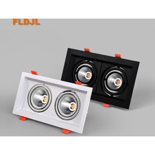 1Pcs 10W 20W 30W 110V 220V LED DIMMABLE Ceiling Downlight Recessed LED Wall lamp Spot light With LED Driver For Home Lighting