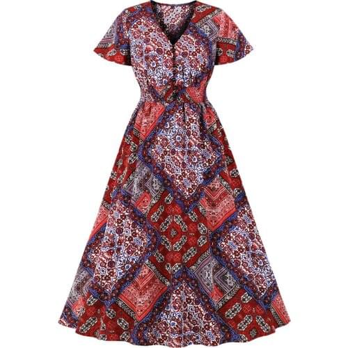 When We Retro Boho Summer Dresses