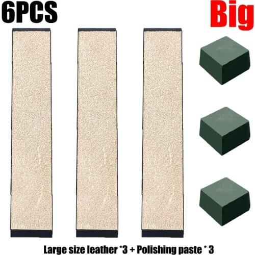 Knife polishing sharpener sharpening stone Leather Honing Strop Compound Grinding Knife Paste Polishing paste Sharpening hotsale