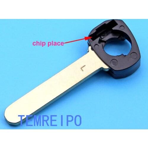 10pcs/lot High quality Emergency Spare Key Smart Key Blade For Honda For Acura flip remote key