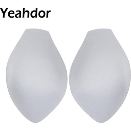2Pcs Enhancer Sponge Pads Underwear Briefs Cup Men Sexy Penis Bulge Pouch Push Up Underpants Front Padded Swimwear Panties Pads