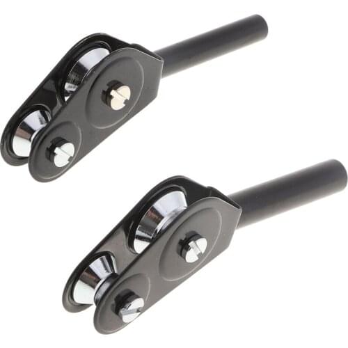 2 Pcs Fishing Rod Guide Roller Stainless Steel Tip Top Bearing Boat Trolling Dropshipping