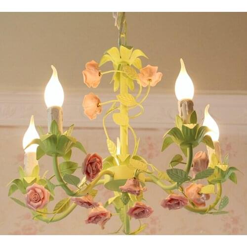 American country personality pastoral dining room bedroom pendant light