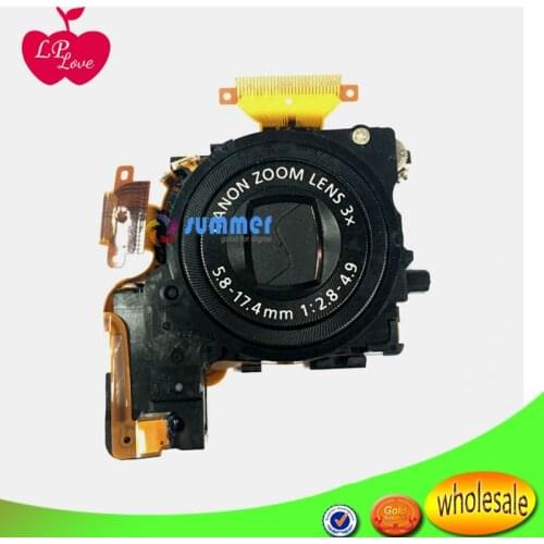 For ixus75 lens FOR CANON SD750 lens IXUS75 LENS with ccd ixy10 ZOOM UNIT ASSEMBL parts FREE shipping