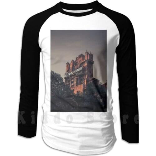 The Hollywood Tower Hotel At hoodie long sleeve Hollywood Tower Hotel The Hollywood Tower Hotel Park