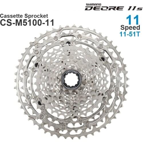 SHIMANO DEORE M5100 11v Cassette Sprocket - 11-Speed - HYPERGLIDE for MTB bike Original Parts