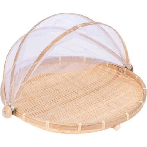 Food Fly Proof Basket With Net Tent Hand Organization Fruit Green Bread Storage And Simple Ball Outdoor Net Cover