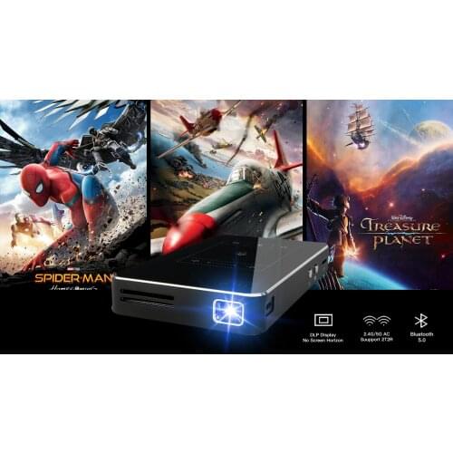 Smart Touch Vedio Mini Pocket Home Theater Projector Android Mobile LED Projector 1080p 4k Portable DLP Mini Projector