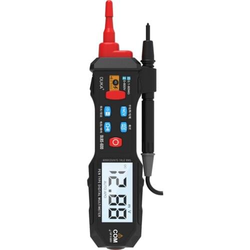 Digital Pen Multimeter 6000 Counts NCV Multi Tester Measuring DC/AC Voltage Resistance Continuity Zero/Live Wire Test