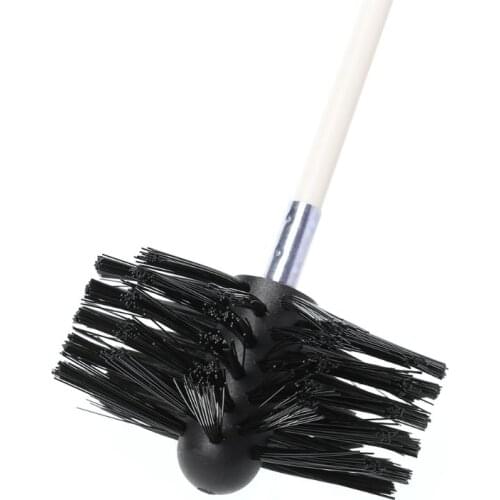 Nylon Brush With 6pcs Long Handle Flexible Pipe Rods For Chimney Kettle House Cleaner Cleaning Tool Kit