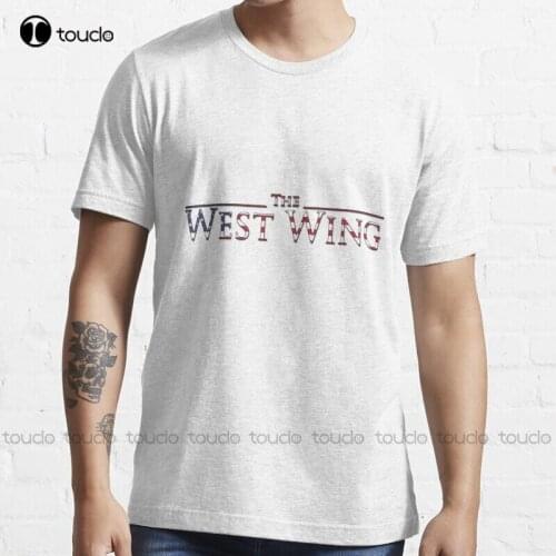 New The West Wing Logo With American Flag Design T-Shirt Cotton Tee Shirt Unisex women tshirts loose fit