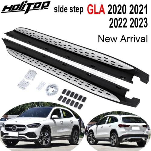 New Arrival side step nerf bar running board for Mercedes-Benz GLA 2020 2021,original model,load weight 300kg,7 years old seller