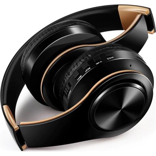 New Fashion Wireless Headphones Bluetooth Headphone Foldable Headset With Mic Support SD card Sport earphone For Smart phone Pc