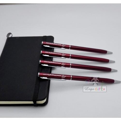 NEW arrivals metal ballpen in 10colors custom with your deisgn and logo free by Laser 300pcs a lot ship by DHL