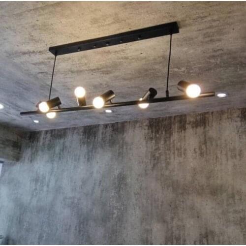 Personalized simple modern restaurant bar pendant lamp clothing shop corridor aisle creative retro Loft pendant lights