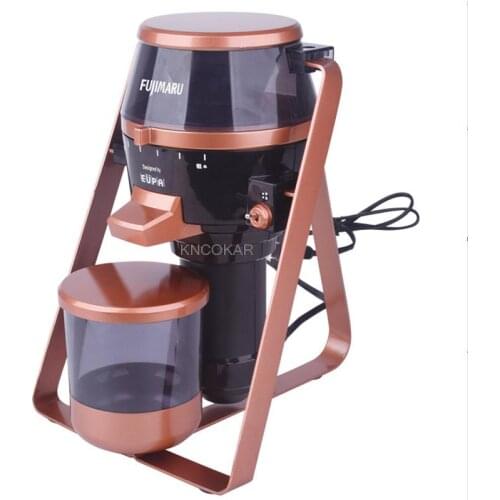 Fully-automatic Coffee Grinder Household Coffee Grinder Electric Conical Ceramic Knife 6 Files Adjustable Thickness Coffee Mill