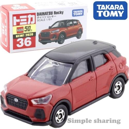 Takara Tomy Tomica No.36 Daihatsu Rocky Scale 1 : 61 Car Hot Pop Kids Toys Motor Vehicle Diecast Metal Model