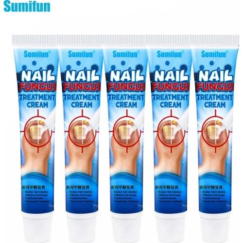 Sumifun 1/2/5pcs Anti-fungal Cream Foot Antifungal Nail Ointment Nails Care Repair Cream Anti Infection Onychomycosis Removal
