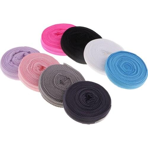 1 Roll Fold Over 10yards Elastic Band, Lace Ribbon Trim for Sewing Craft, Decorating, Gift Wrapping