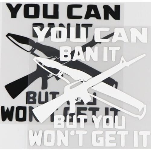 15*15CM YOU CAN BANIT BUT YOU WON'T GET IT Vinyl Decal Funny Car Sticker