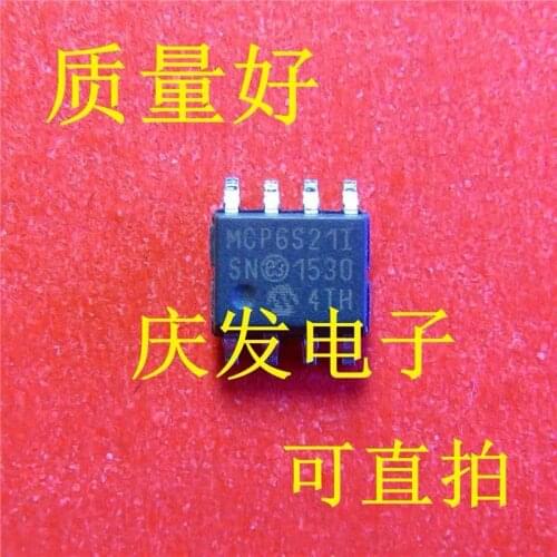 20PCS/MCP6S21-I/SN MCP6S21T-I/SN SOP8 MCP6S21I
