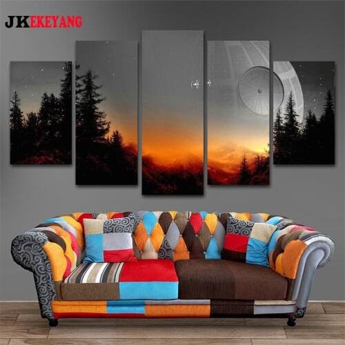 5pcs 5D Diy Diamond embroidery"Starship"Cross Stitch full square diamond painting decorations for home Y4222