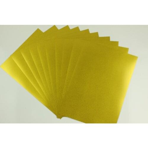 A3 inkjet Sandy gold film for dye printing 50 sheets