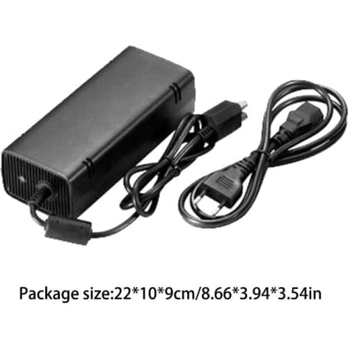 AC 100-240V Adapter Power Supply- Charger Cable for X-BOX 360 Slim Charger With B85A