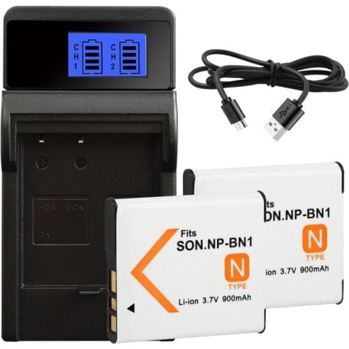 NP-BN1 NP BN1 Battery For SONY DSC WX5 TX9 T99 TX7 TX5 W390 W380 W350 W320 W360 QX100 900amh NPBN1 Charger Batterie