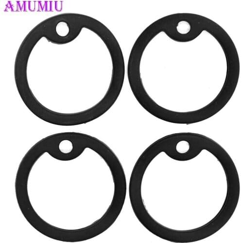 AMUMIU 100 Pieces Rubber dog tag silencer for 5cm*2.7cm Jewellery findings & Components Jewelry Accessories shipping A001A002