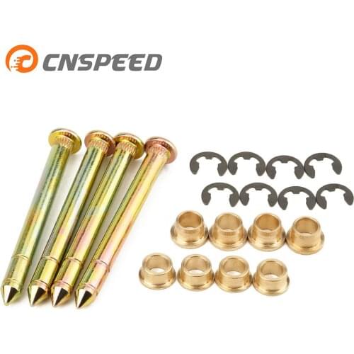 CNSPEED Car Modification Set Door Hinge Pins Pin Bushing Repair Kit for Ford F150 F250 F350 YC101363