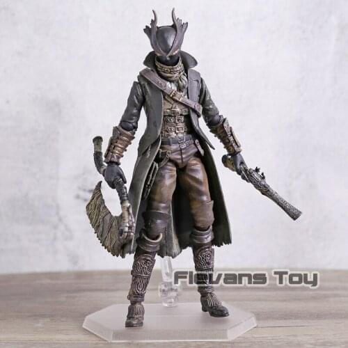 Figma 367 Bloodborne The Hunter PVC Action Figure Toy Movable Model Doll Figurine