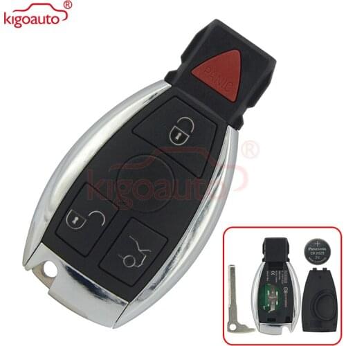Kigoauto YZDC11 IYZDC07 IYDC10 Smart key 3B+ panic 315Mhz 434Mhz BGA for Mercedes benz E350 C350 ML350 SLK350 GLK350 2009-2011